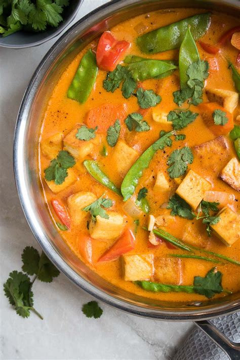 Thai Curry Tofu and Vegetables - calories, carbs, nutrition