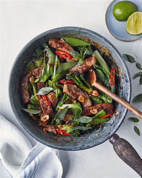 Thai Fry Beef Top Round - calories, carbs, nutrition