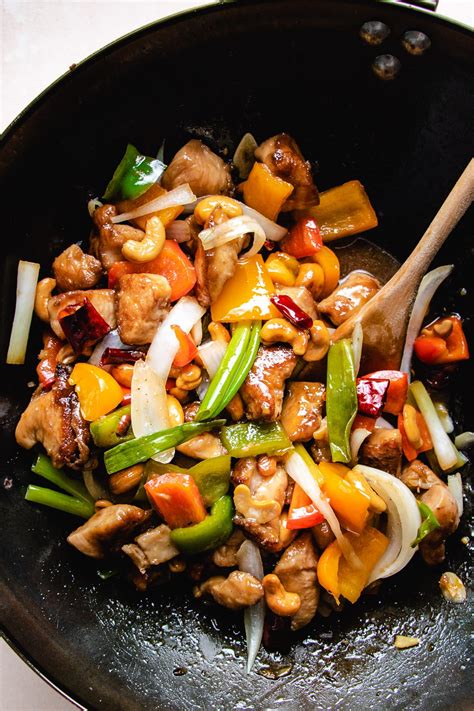 Thai Pork Stir-Fry with Cashew Nuts, Lime and Mint - calories, carbs, nutrition