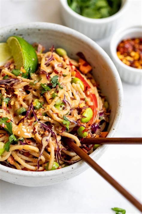 Thai Rice Noodle Salad with Peanuts - calories, carbs, nutrition