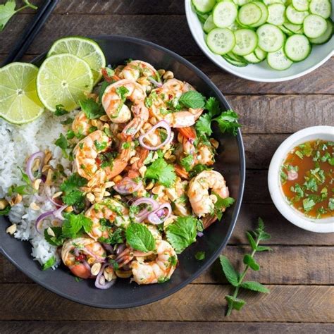 Thai Spiced Shrimp - calories, carbs, nutrition