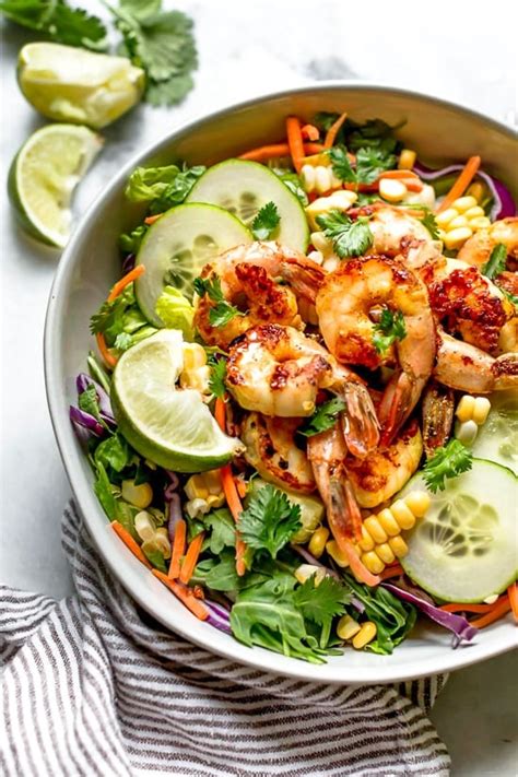 Thai Spiced Shrimp & Slaw - calories, carbs, nutrition