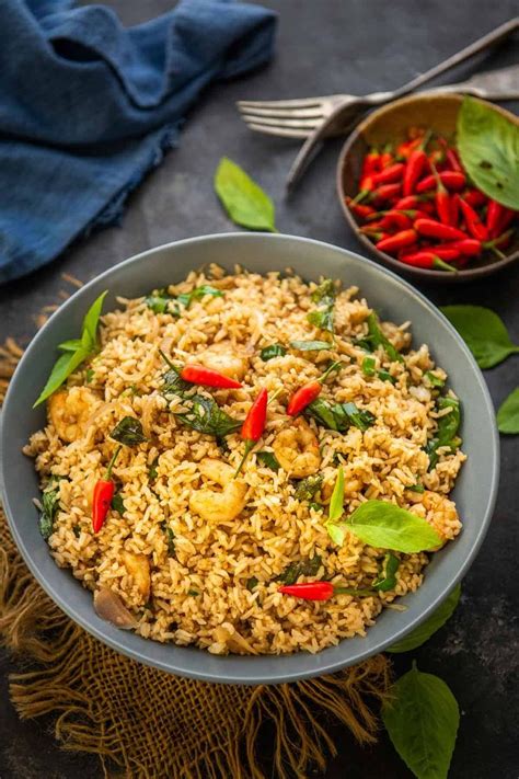 Thai Style Fried Rice with Seitan - calories, carbs, nutrition