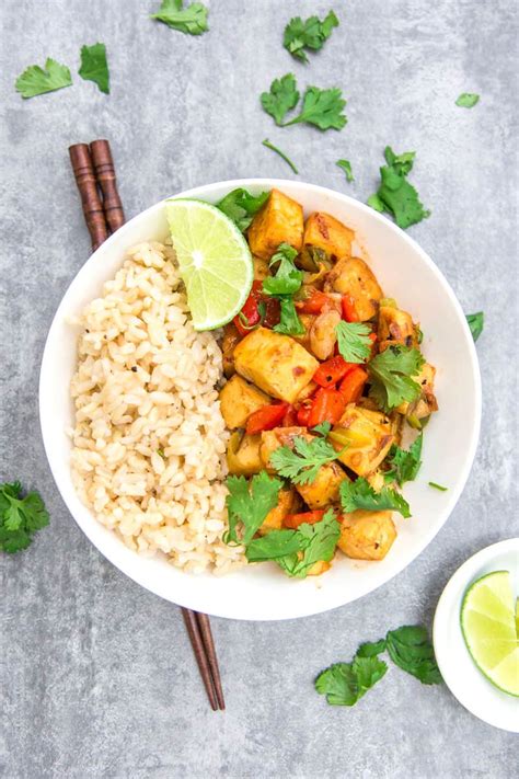 Thai Tofu Curry Linguine - calories, carbs, nutrition