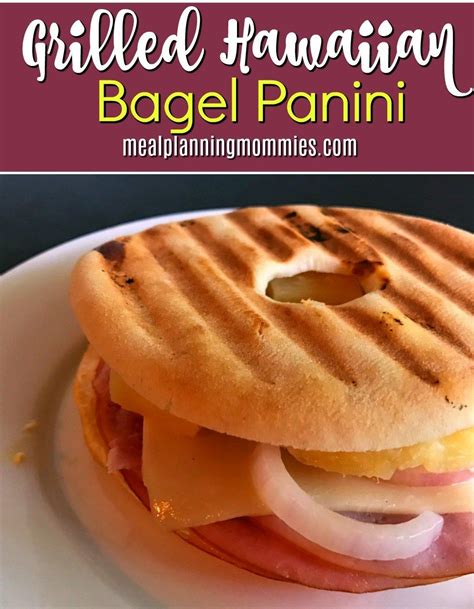 The Ham-Ster Bagel Panini - calories, carbs, nutrition