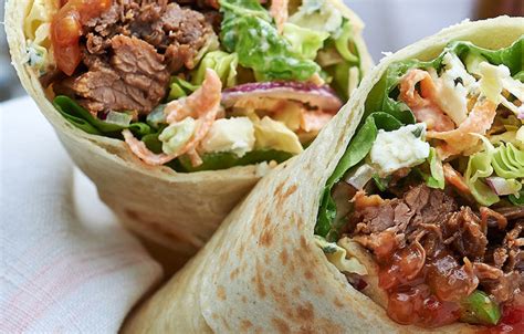 The Ranch Hand Brisket Wrap - calories, carbs, nutrition