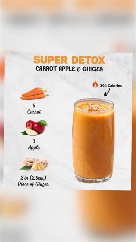 The Super Detox Juice - calories, carbs, nutrition