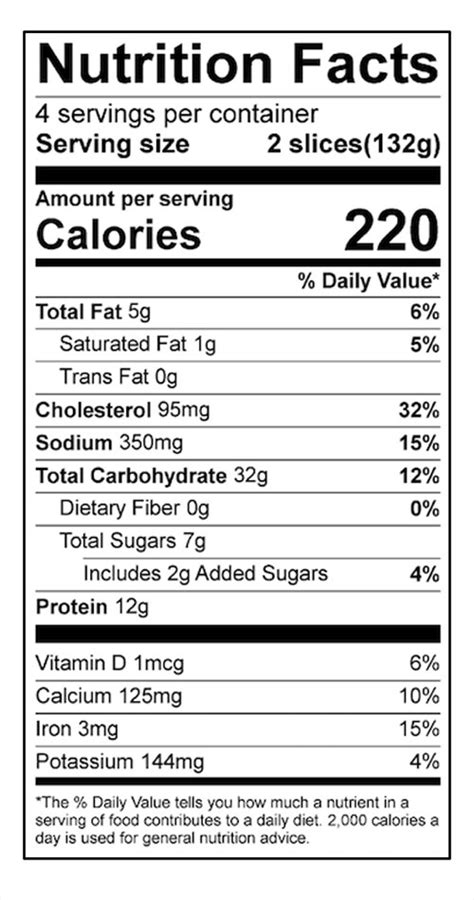 Thick Cut French Toast - calories, carbs, nutrition