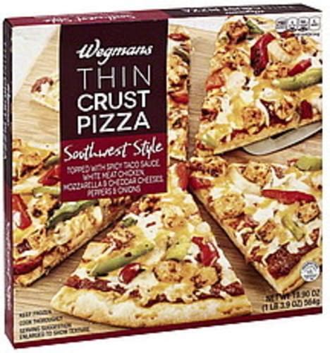 Thin Crust Southwest Chicken Pizza - calories, carbs, nutrition