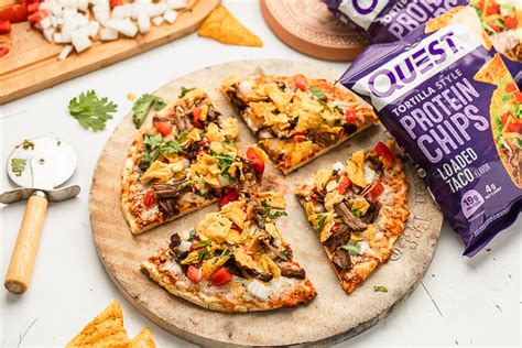Thin Crust Taco Pizza - calories, carbs, nutrition