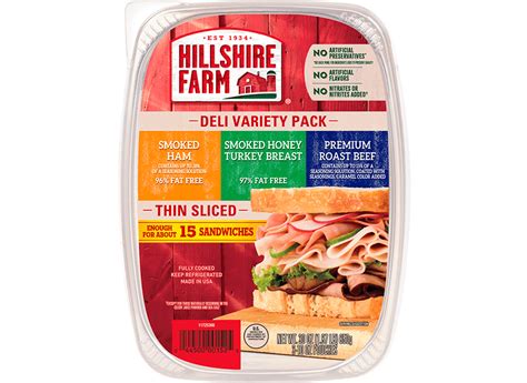 Thinly Sliced Smoked Ham (14910.0) - calories, carbs, nutrition