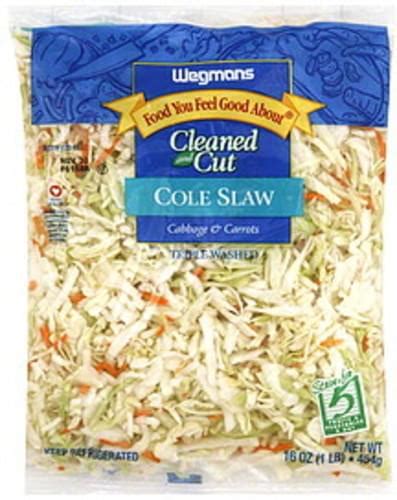 Three Cabbage Slaw - calories, carbs, nutrition