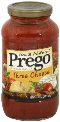 Three Cheese Italian Sauce - calories, carbs, nutrition