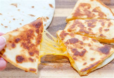 Three Cheese Quesadilla - calories, carbs, nutrition