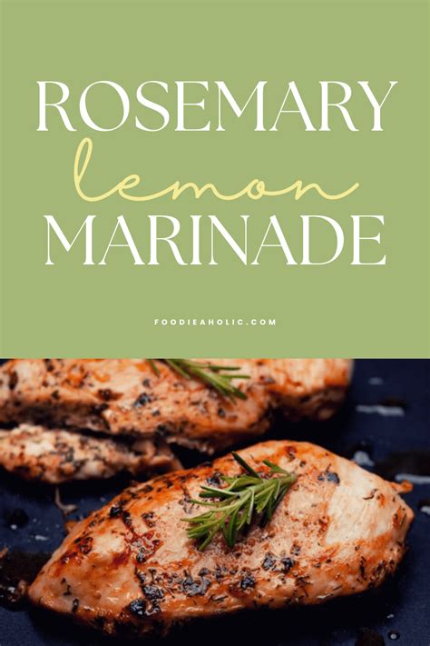 Thyme & Rosemary Marinade - calories, carbs, nutrition