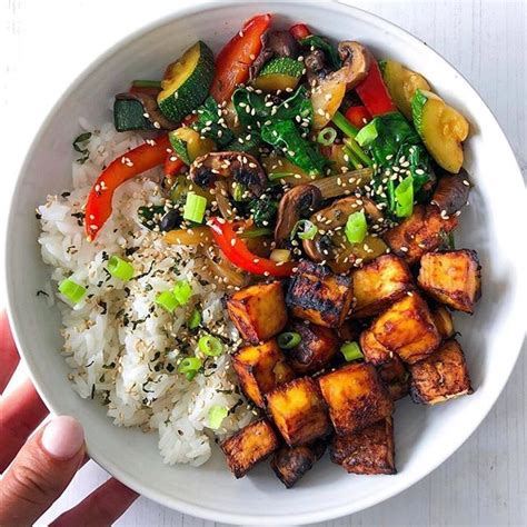 Tofu Curry Stir Fry Jasmine Rice - calories, carbs, nutrition