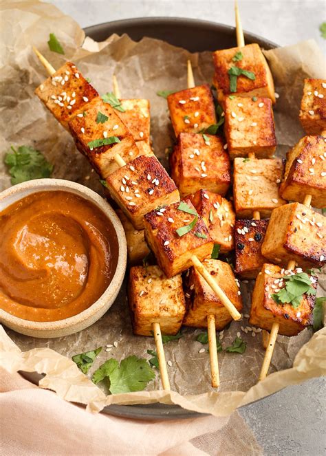 Tofu & Veggie Skewers w/M.Syrup - calories, carbs, nutrition