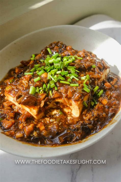 Tofu with Black Bean Sauce - calories, carbs, nutrition