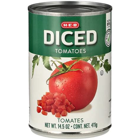 Tomato 6x6 Diced 1/4" 1 oz - calories, carbs, nutrition