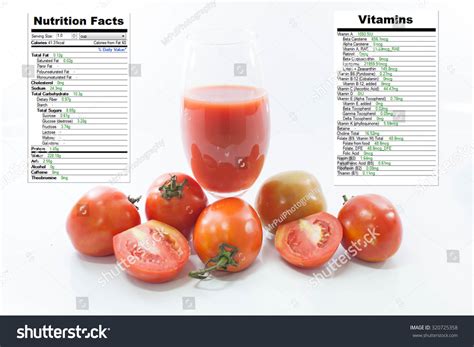 Tomato Juice (52462.0) - calories, carbs, nutrition