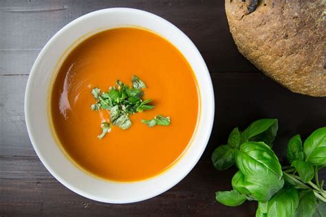 Tomato Soup with Basil Jalapeno - calories, carbs, nutrition