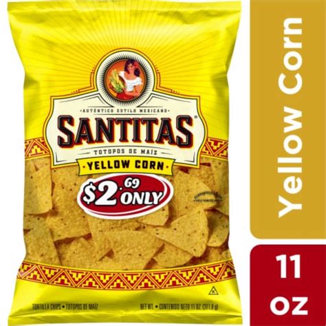 Tortilla Chips Yellow House Fried 2 oz - calories, carbs, nutrition