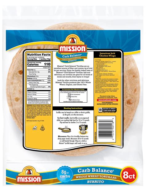 Tortilla - calories, carbs, nutrition