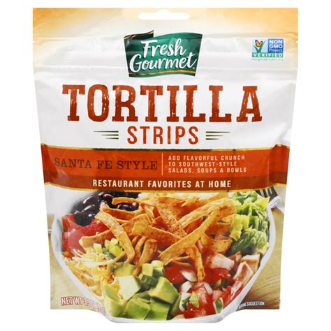 Tortilla Strips Fried 1/2 oz - calories, carbs, nutrition