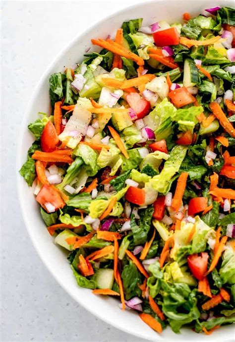 Tossed Green Salad - calories, carbs, nutrition