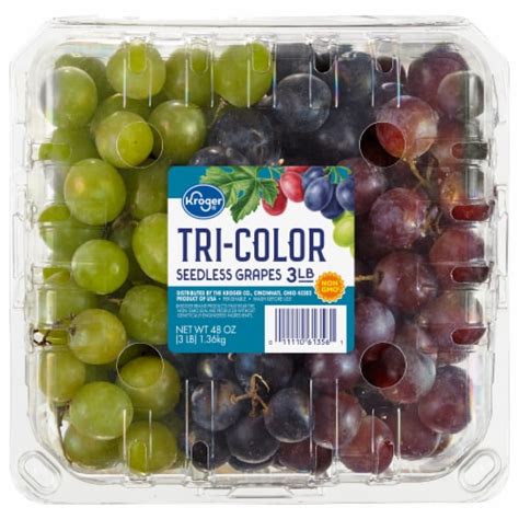 Tri Color Grapes (29187.4) - calories, carbs, nutrition