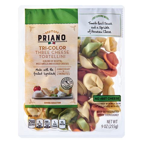 Tricolor Tortellini - calories, carbs, nutrition