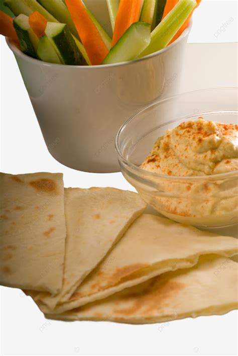 Trio of Hummus with Pita and Vegetables - calories, carbs, nutrition