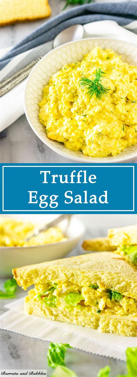 Truffle Egg Salad with Prosciutto - calories, carbs, nutrition
