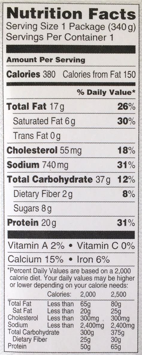 Tuna Casserole - calories, carbs, nutrition