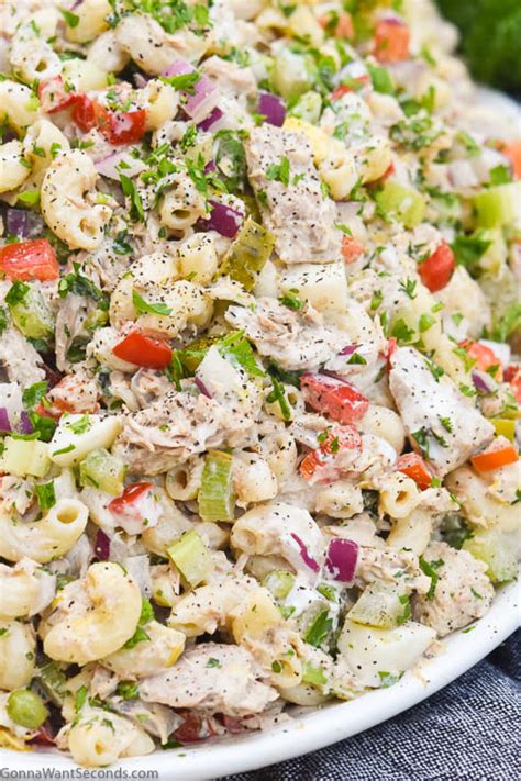 Tuna Macaroni Salad - calories, carbs, nutrition