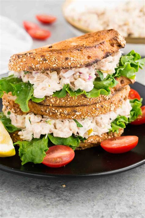 Tuna Salad Sandwich on Wheat Roll - calories, carbs, nutrition