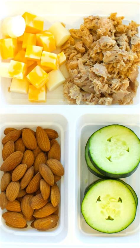 Tuna Salad Snack Box (76500.5) - calories, carbs, nutrition