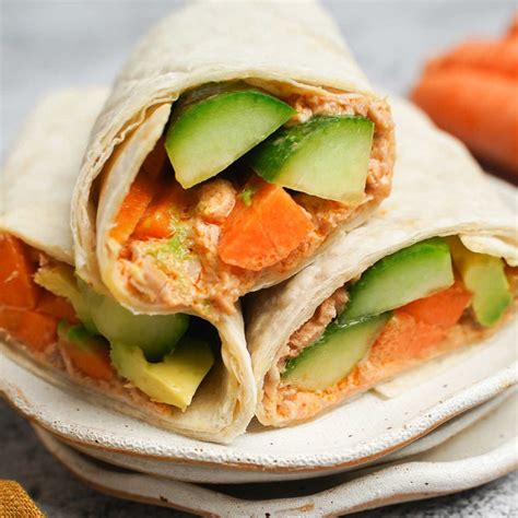 Tuna Salad & Veggie Wrap - calories, carbs, nutrition