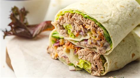 Tuna Salad Wrap withTriple Bean Salad - calories, carbs, nutrition