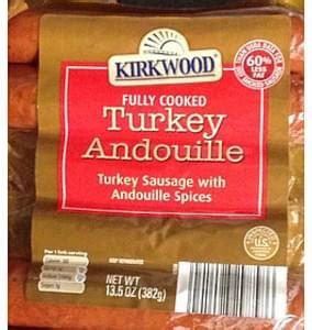 Turkey and Andouille Chowder - calories, carbs, nutrition