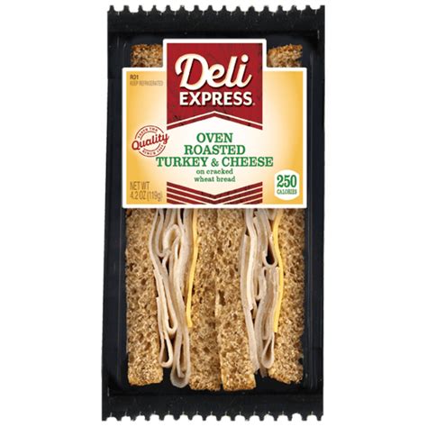 Turkey and Cheese Wedge - calories, carbs, nutrition