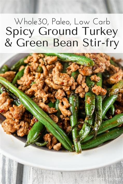 Turkey and Green Beans - calories, carbs, nutrition