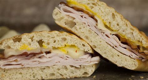 Turkey and Pepperjack on Ciabatta - calories, carbs, nutrition