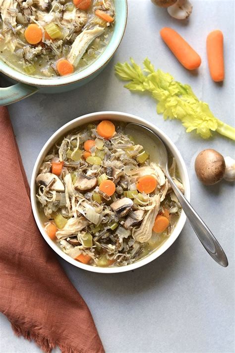 Turkey and Wild Rice Soup - calories, carbs, nutrition