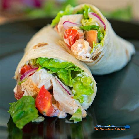 Turkey Basil Mayo Wrap - calories, carbs, nutrition