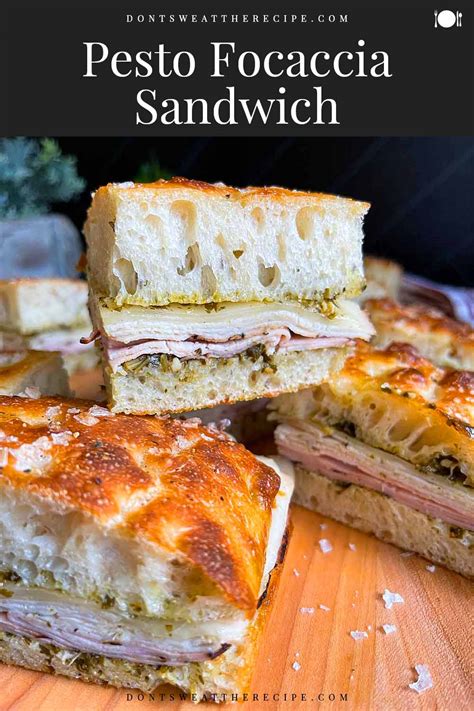 Turkey, Beef, Ham & Provolone Focaccia - calories, carbs, nutrition