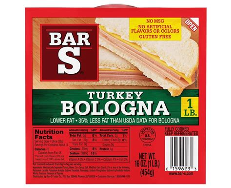 Turkey Bologna - calories, carbs, nutrition