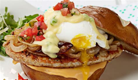 Turkey Burger Benedict (84166.0) - calories, carbs, nutrition