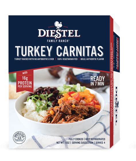 Turkey Carnitas Burritos - calories, carbs, nutrition