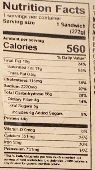 Turkey & Cheddar on Kaiser - STG - calories, carbs, nutrition